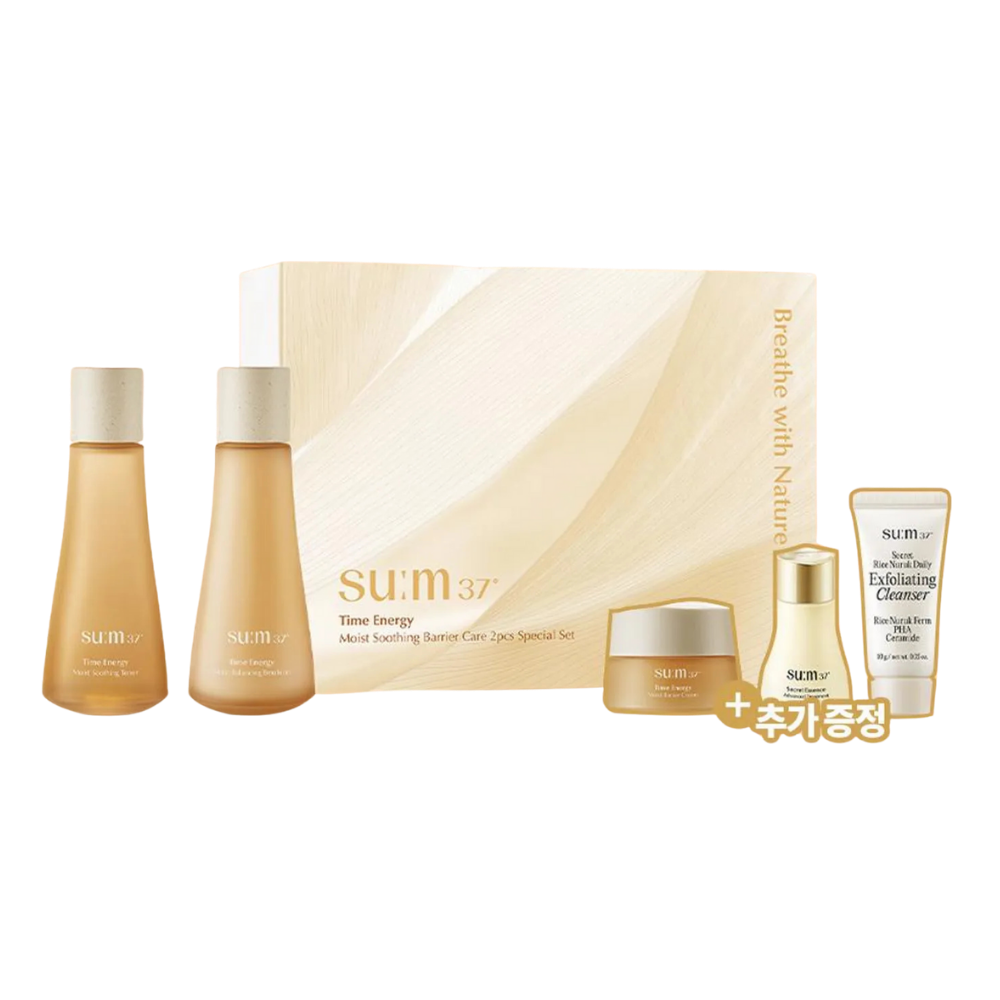 su:m37 su:m37 Time Energy Moist 2P Set - hydrating - front bottle shot