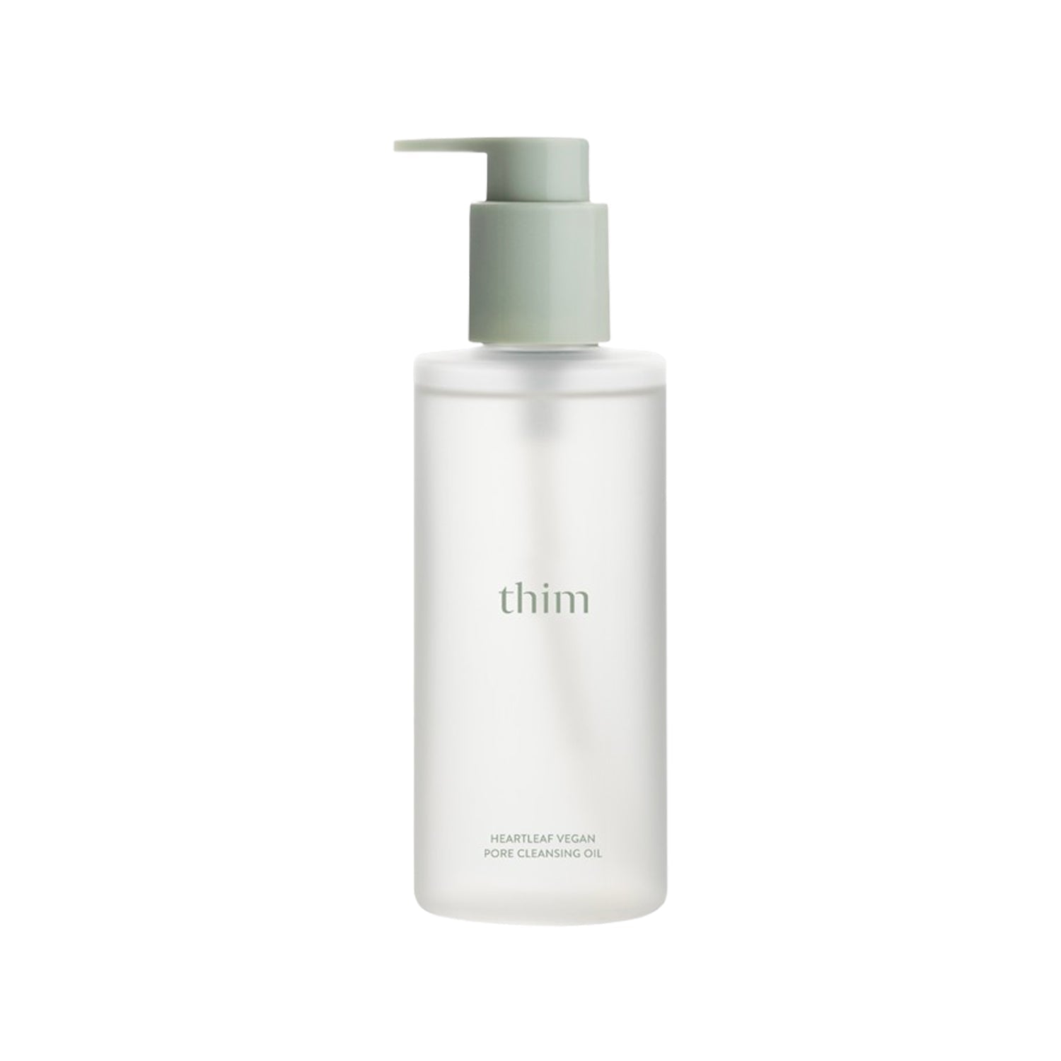 thim thim Heartleaf Vegan Pore Cleansing Oil 200ml - hydrating - front bottle shot