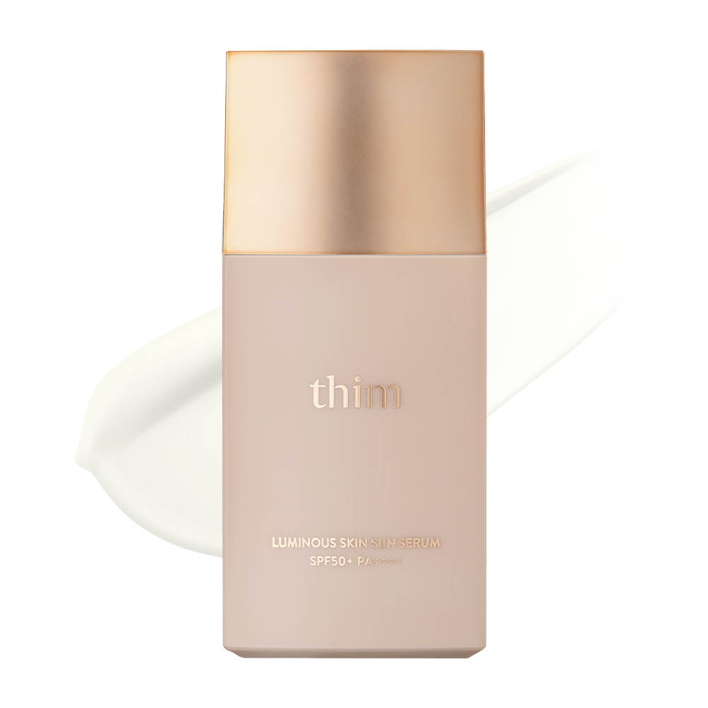 thim thim Luminous Skin Sun Serum SPF50+ PA++++ 50ml - hydrating - front bottle shot