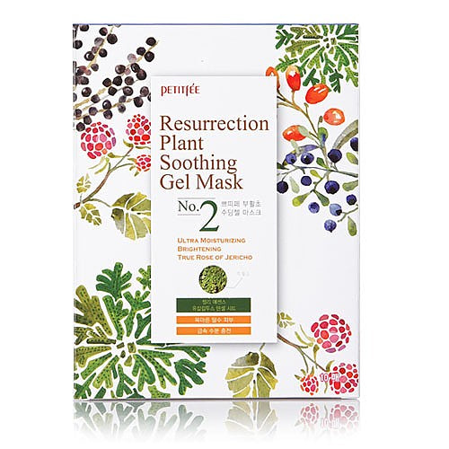 Petitfee Petitfee Resurrection Plant Soothing Gel Mask 10ea - hydrating - front bottle shot