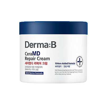 Derma:B Derma:B CeraMD Repair Cream 430ml - hydrating - front bottle shot
