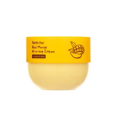 Farmstay Farmstay Real Mango All-In-One Cream - hydrating - front bottle shot