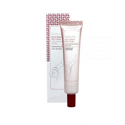 Farmstay Farmstay Snail Repair Eye Cream 40ml - hydrating - front bottle shot