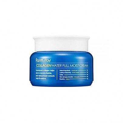 Farmstay Farmstay Collagen Water Full Moist Cream 100ml - hydrating - front bottle shot