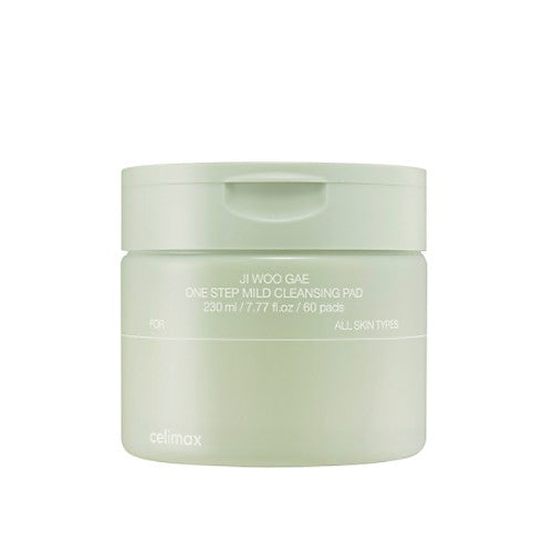 celimax celimax Ji Woo Gae One Step Mild Cleansing Pad 60ea - hydrating - front bottle shot