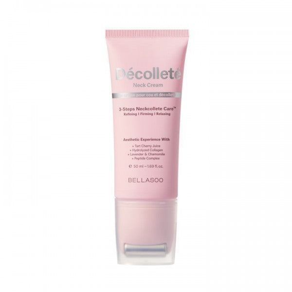 BELLASOO BELLASOO Decollete Neck Cream 50ml - soothing - front bottle shot
