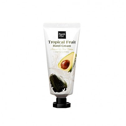 Farmstay Farmstay Tropical Fruit Avocado Hand Cream 50ml - hydrating - front bottle shot