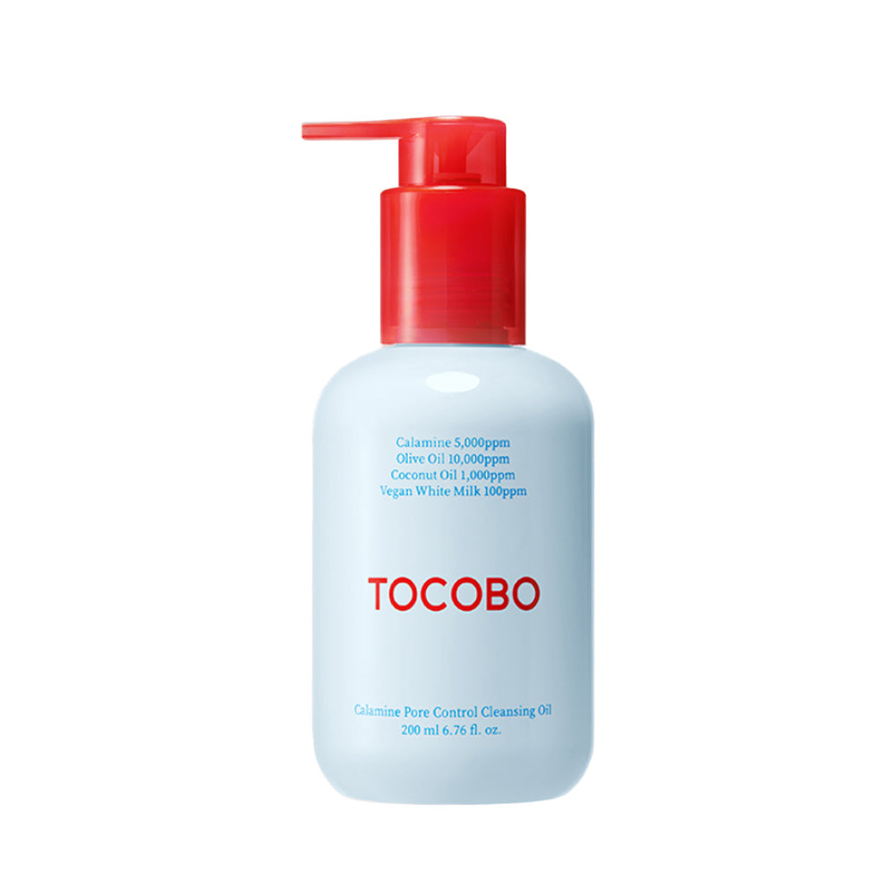 TOCOBO TOCOBO Calamine Pore Control Cleansing Oil 200ml - pore care - front bottle shot