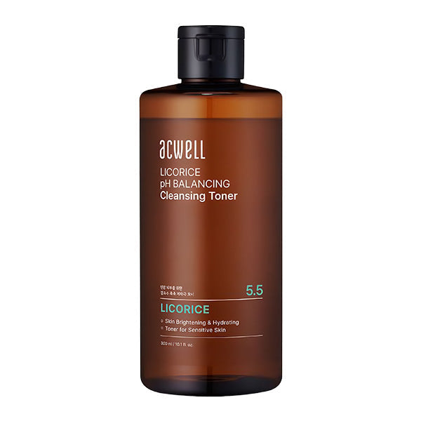 acwell Acwell Licorice Water PH Balancing Cleansing Toner 300ml - hydrating - front bottle shot