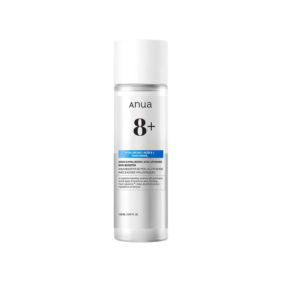 Anua Anua 8 Hyaluronic Acid Liposome Skin Booster 150ml - hydrating - front bottle shot