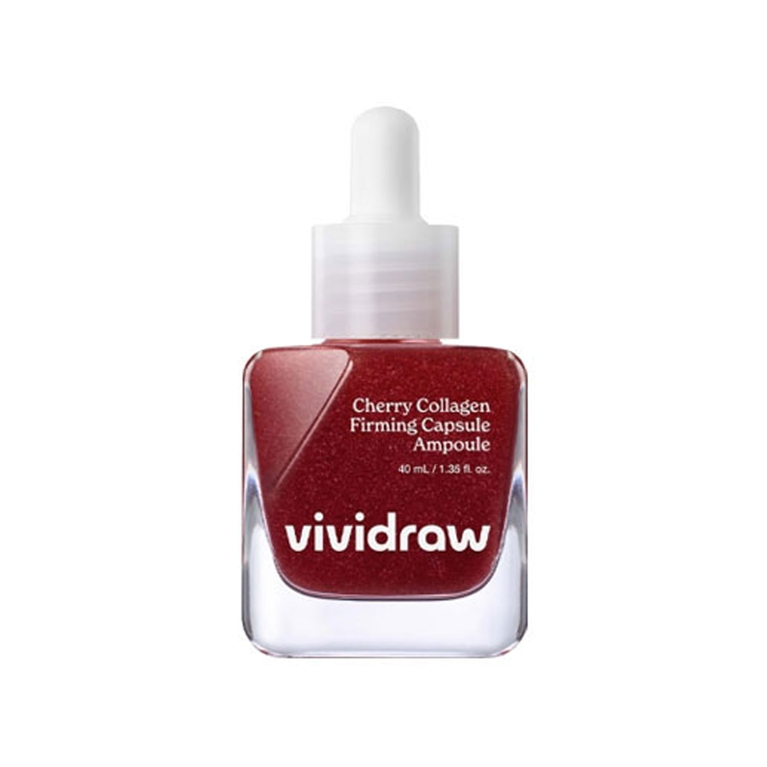 vividraw vividraw Cherry Collagen Firming Capsule Serum 40ml - hydrating - front bottle shot