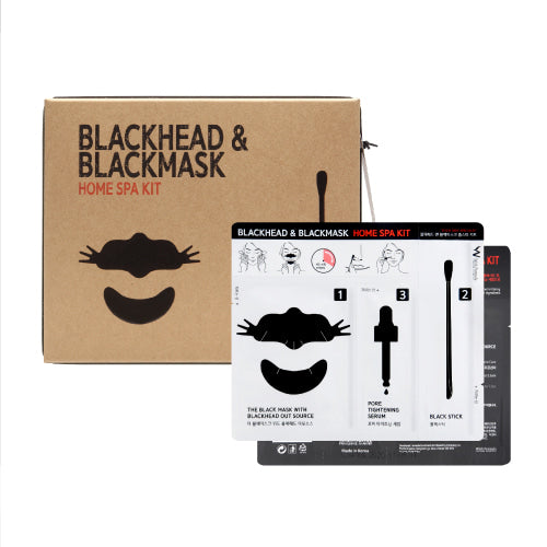 Wish Formula Wish Formula Blackhead & Blackmask Home Spa Kit 10ea - pore care - front bottle shot