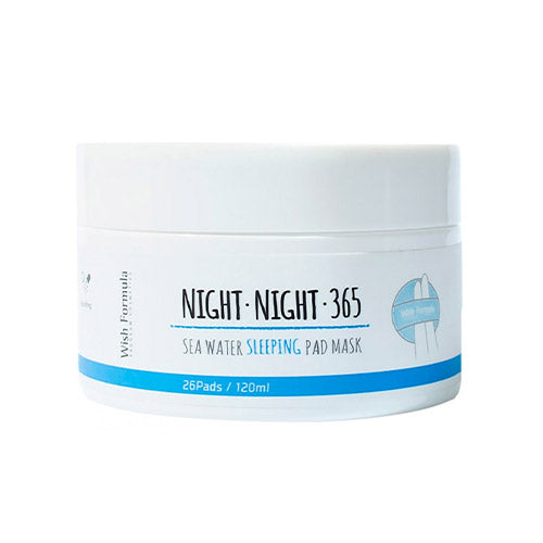 Wish Formula Wish Formula Night Night 365 Sea Water Sleeping Pad Mask 120ml - hydrating - front bottle shot