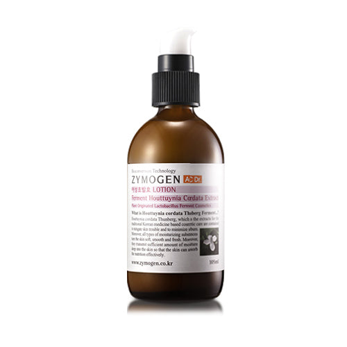 ZYMOGEN ZYMOGEN Houttuynia Cordata Ferment Lotion 105ml - soothing - front bottle shot