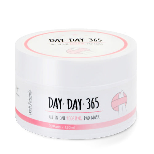 Wish Formula Wish Formula Day Day 365 All In One Boosting Pad Mask 28pads - nourishing - front bottle shot