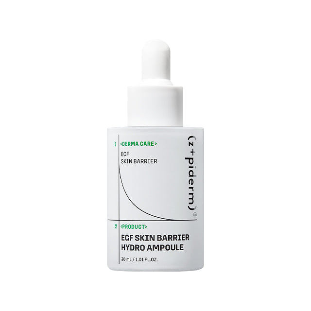 z+piderm z+piderm EGF Skin Barrier Hydro Ampoule 30ml - hydrating - front bottle shot